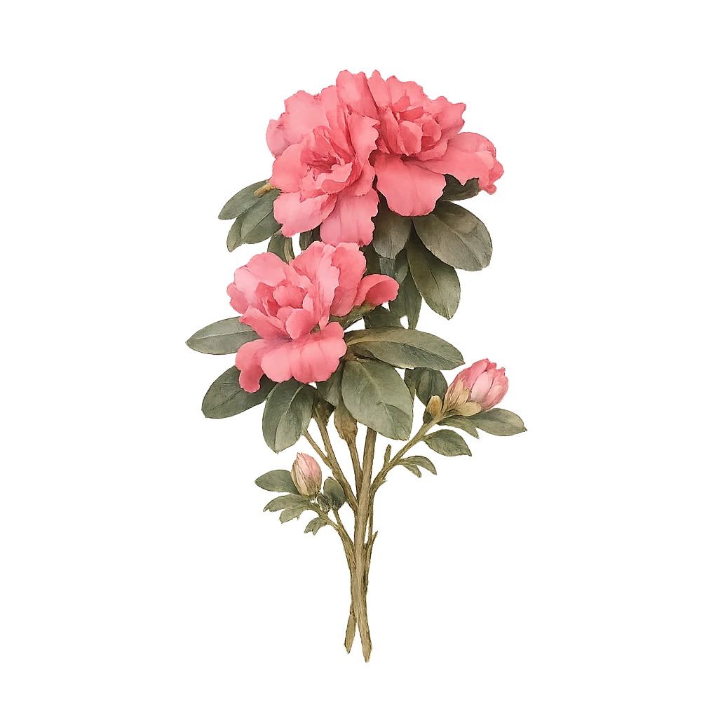 Flower: Rhododendron simsii