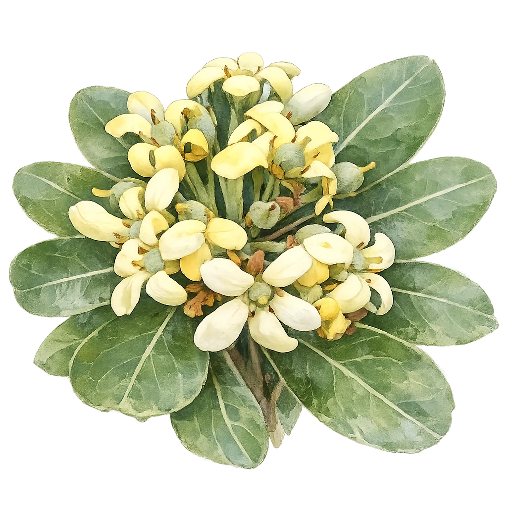 Flor: Pittosporum tobira